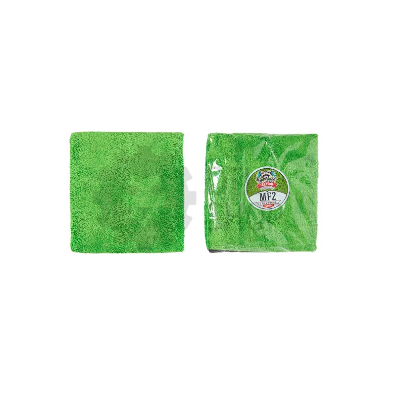 Leraton MF2 Green Wonder - Микрофибра для сушки, зеленая, 60x60 см - 1