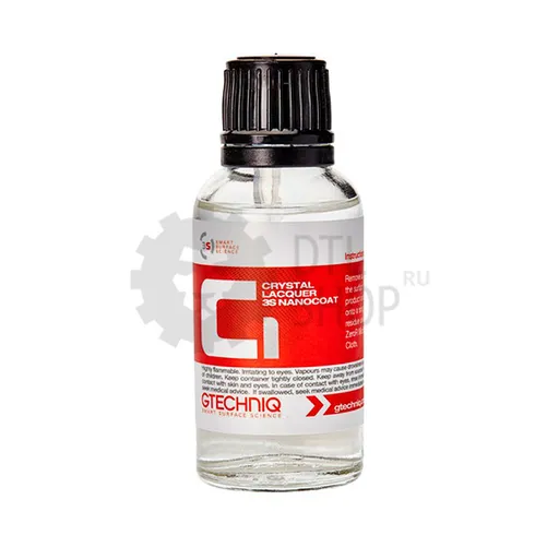 Gtechniq C1 Crystal Lacquer - Защитное покрытие для ЛКП, 50 мл - 1