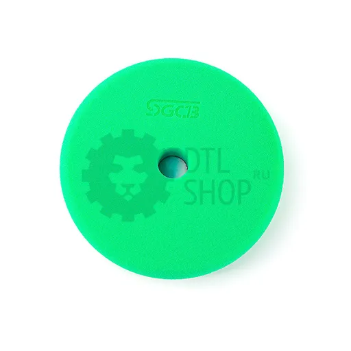 SGCB RO/DA Foam Pad Green - Полировальный круг твердый зеленый 150/160 мм - 1
