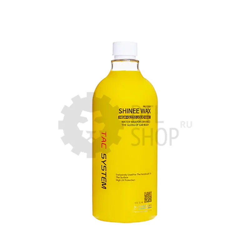 TACSYSTEM Shinee Wax - Глянцевый жидкий воск, 1 л - 1
