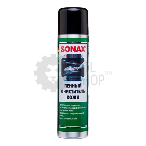 Sonax PROFILINE Пенный очиститель кожи (без силикона), 400 мл - 1