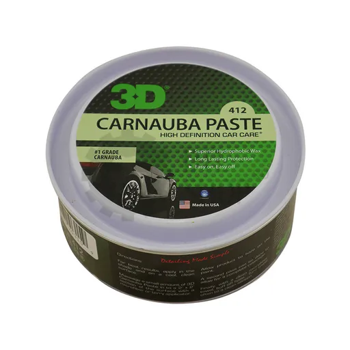 3D Carnauba Paste Wax Paste - Легендарный караубский воск, 330 мл - 1