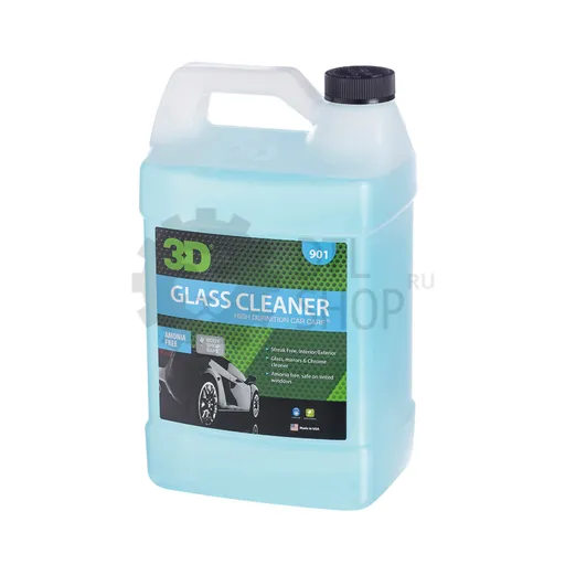3D Glass Cleaner - Очиститель стёкол, 3.78 л - 1