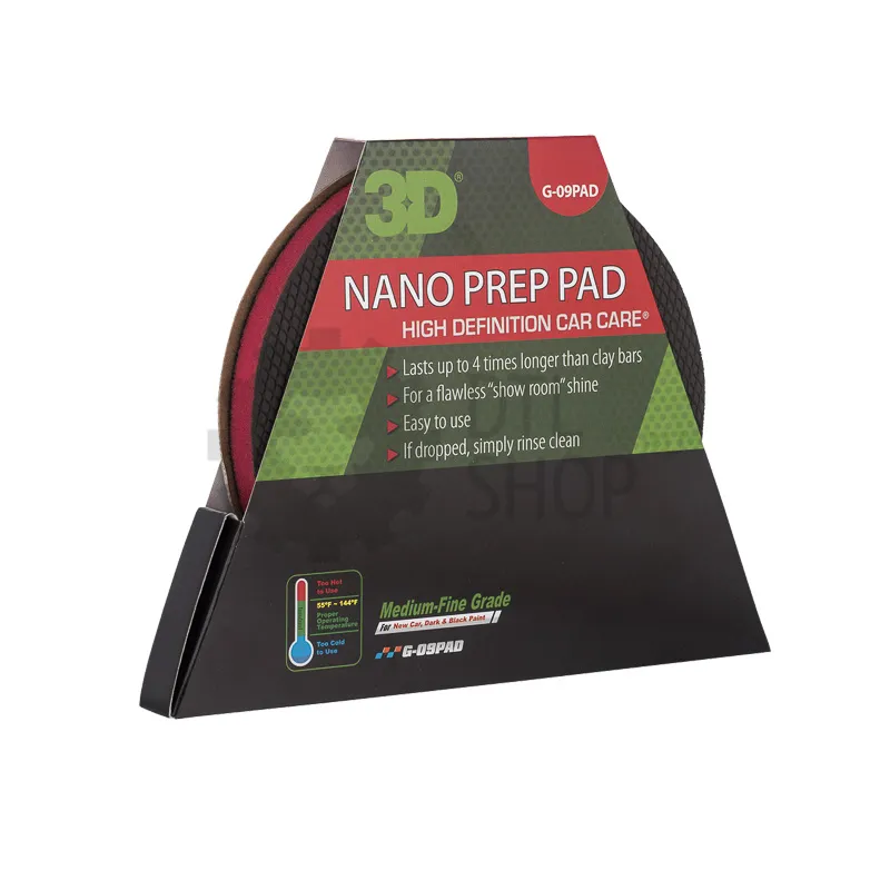 3D Clay Pad Medium Grade 6'' - Круг автоскраб, 150 мм - 1