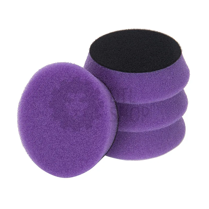 3D Purple Spider - Поролоновый полировальный круг средней жесткости, фиолетовый, 2шт, 90 мм - 1