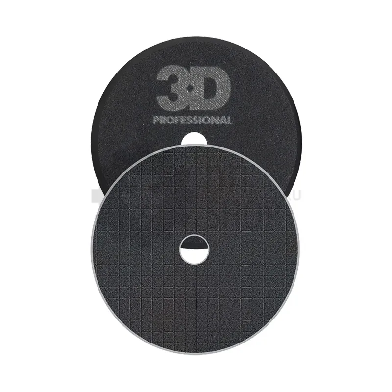 3D Black Spider Finishing Pad - Полировальный круг поролоновый, финишный, черный, 165 мм - 1