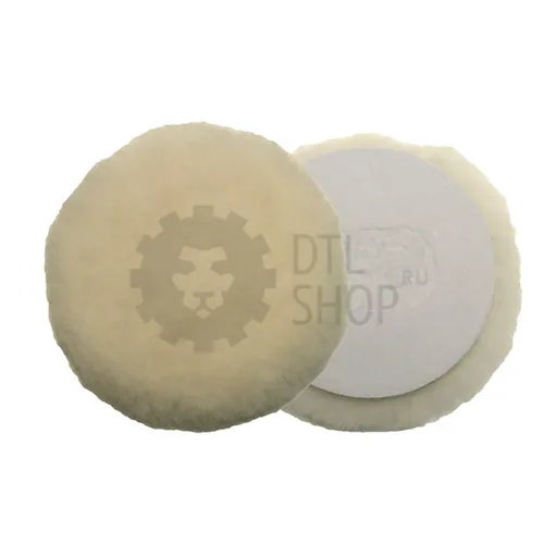 3D Pad Knitted Wool White 7'' - Полировальный̆ круг из шерсти ягненка, 178 мм - 1