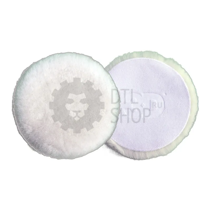 3D Pad White Wool 6, 1'' - Полировальный̆ круг из шерсти ягненка, 152 мм - 1