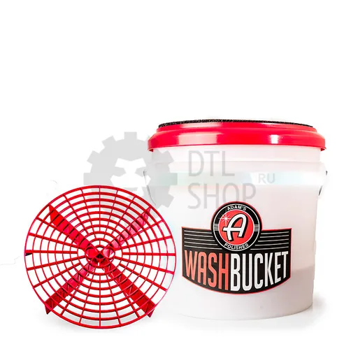Adam's Polishes Bucket With Sticker - Ведро детейлера со стикером, 12 л - 1
