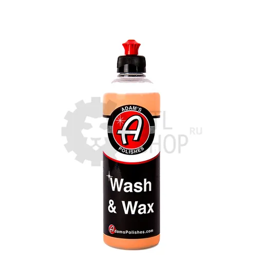 Adam's Polishes Wash & Wax - Автошампунь с воском, 473 мл - 1