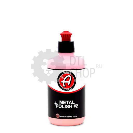 Adam's Polishes Metal Polish #2 - Полировальная паста для металла тонкоабразивная №2, 240 мл - 1