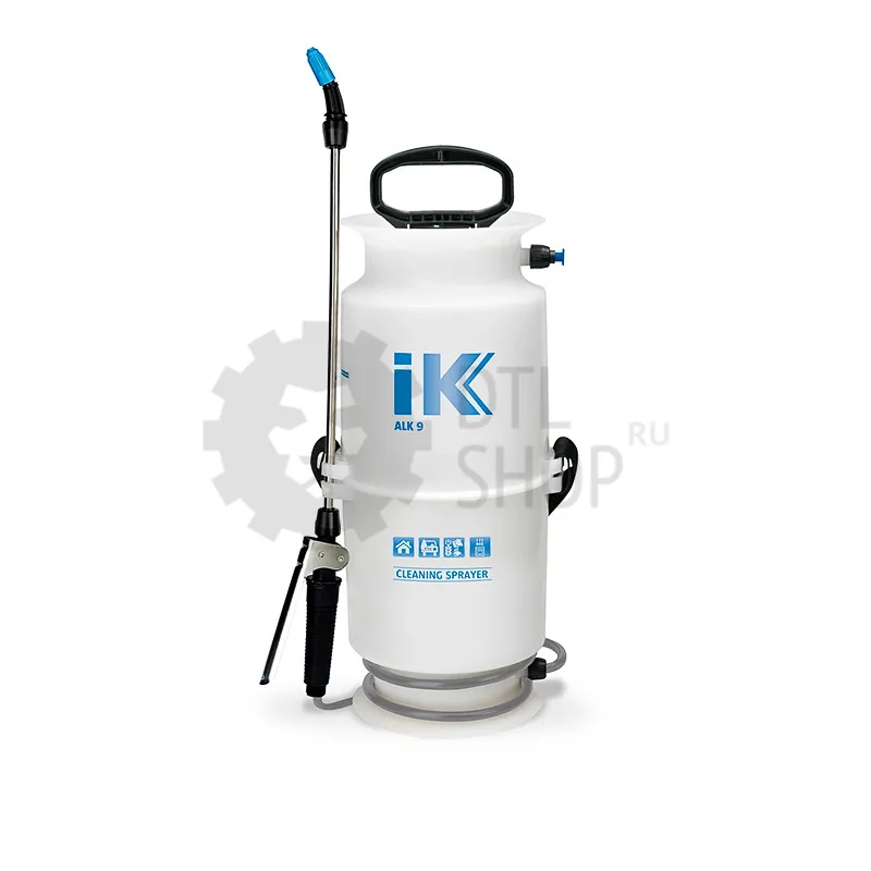 GOIZPER IK ALK 9 - Распылитель накачной для щелочей и спиртов, 6 л - 1
