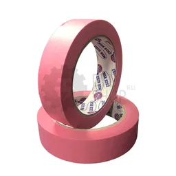 EUROCEL Маскирующая лента 25 мм, розовая