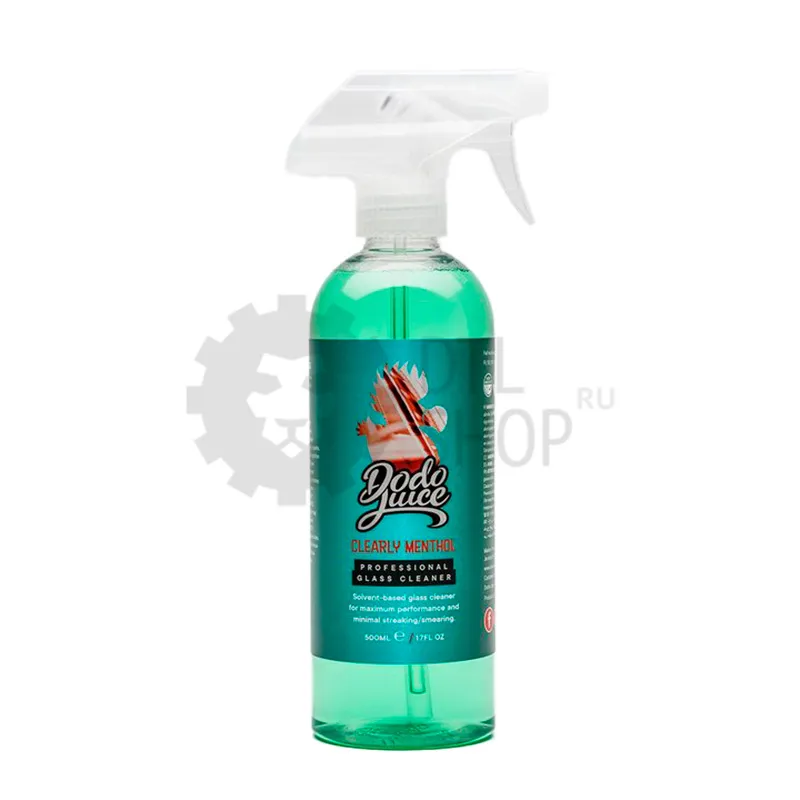 DODO JUICE Clearly Menthol Glass Cleaner - Очиститель стёкол с ароматом ментола, 500 мл - 1