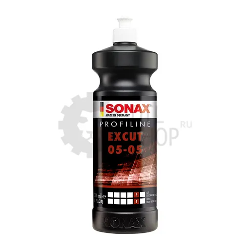 Sonax Excut 05-05 - Абразивная полировальная паста для орбитальных машинок, 1 л - 1