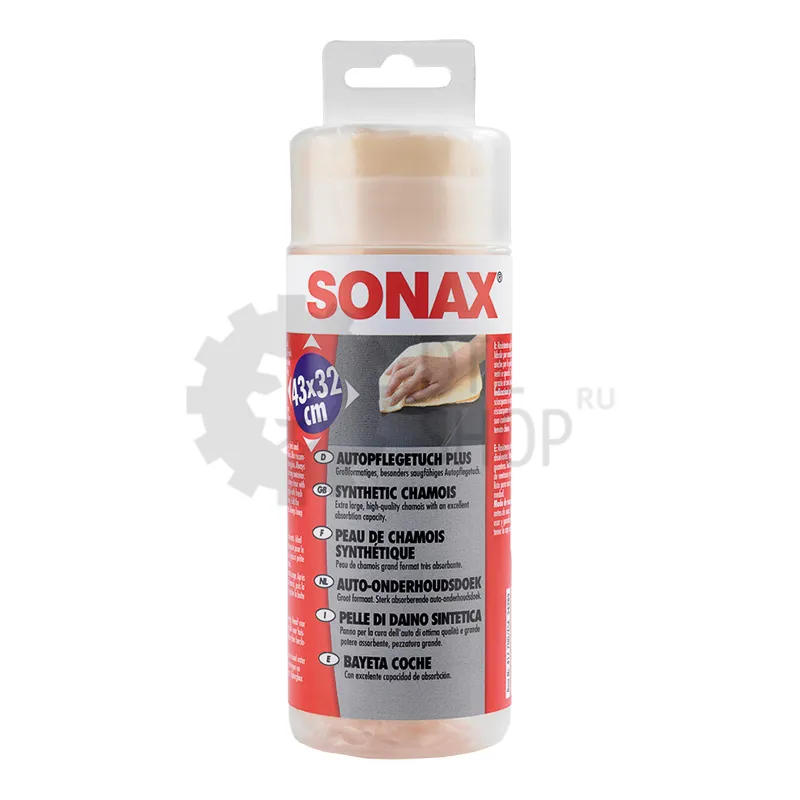 Sonax Synthetic chamois - Синтетическая замша, 1 шт - 1