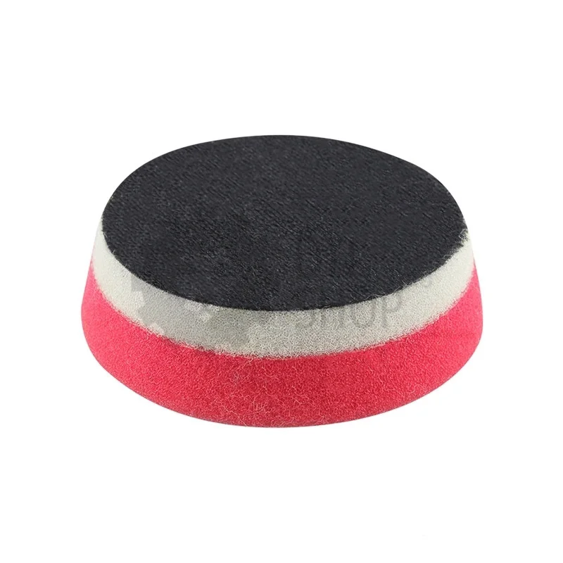 Lake Country Полировальный круг красный, финишный, d75/90мм для Rupes LHR 75 ES - 2
