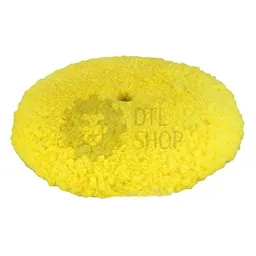 Lake Country Меховой полировальный круг желтый, 40% мех 60% акрил, крученый, 150 мм