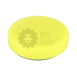Lake Country Полировальный круг желтый жесткий, плоский, 130 мм