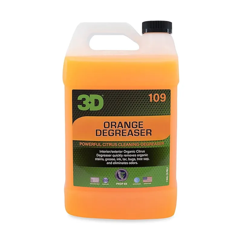 3D Orange Degreaser - Чистящее средство для салона и кузова, 3.78 л - 1
