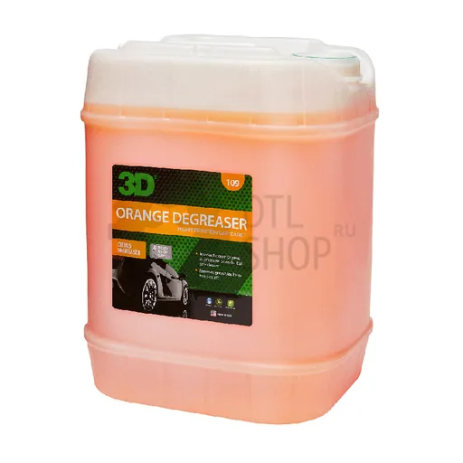3D Orange Degreaser - Чистящее средство для салона и кузова, 18.93 л - 1