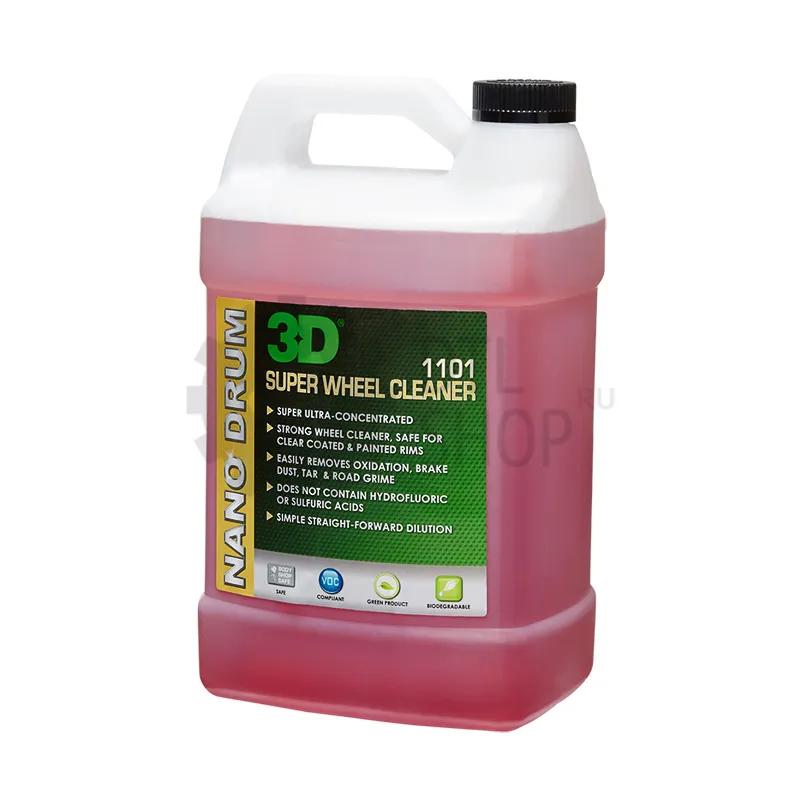 3D Super Wheel Cleaner - Чистящее средство для колес (супер концентрат), 1.89 л - 1