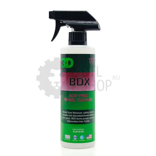 3D BDX - Бескислотное средство для удаления окислов, ржавчины и металлических вкраплений, 473 мл - 1