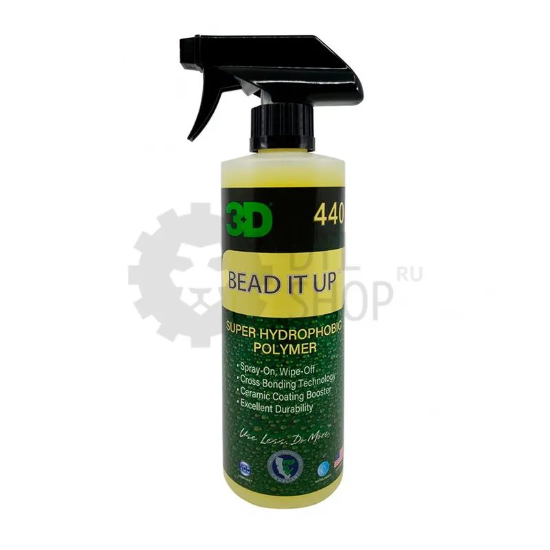 3D Bead It Up - Полимерное (гидрофобное) покрытие, 473 мл - 1