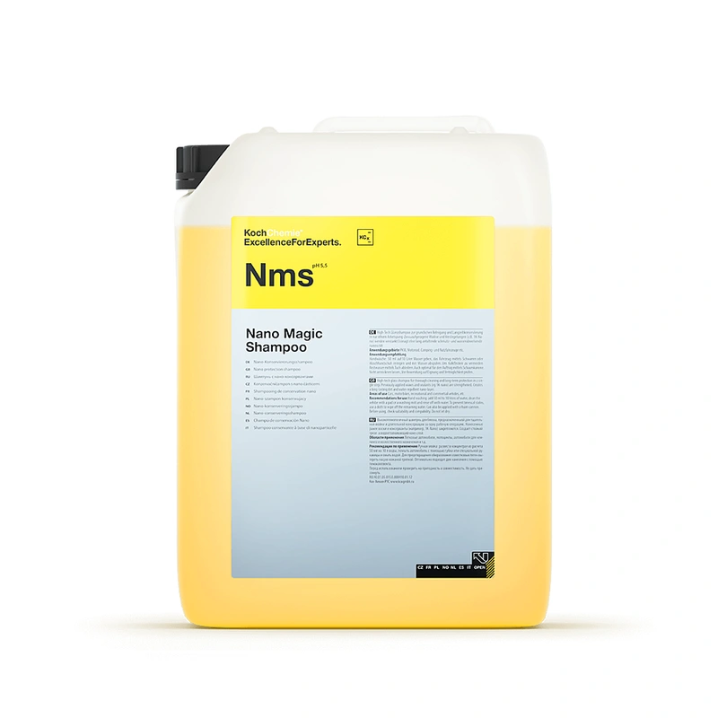 Koch Chemie NANOMAGIC GLANZWACHS-SHAMPOO MIT NANO-KONSERVIERER - Шампунь для ручной мойки, 10 л - 1