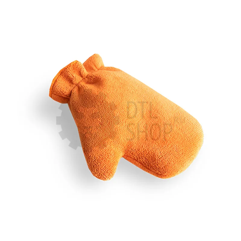 Autech Микрофибровая рукавица для химчистки и уборки авто, оранжевая - 1