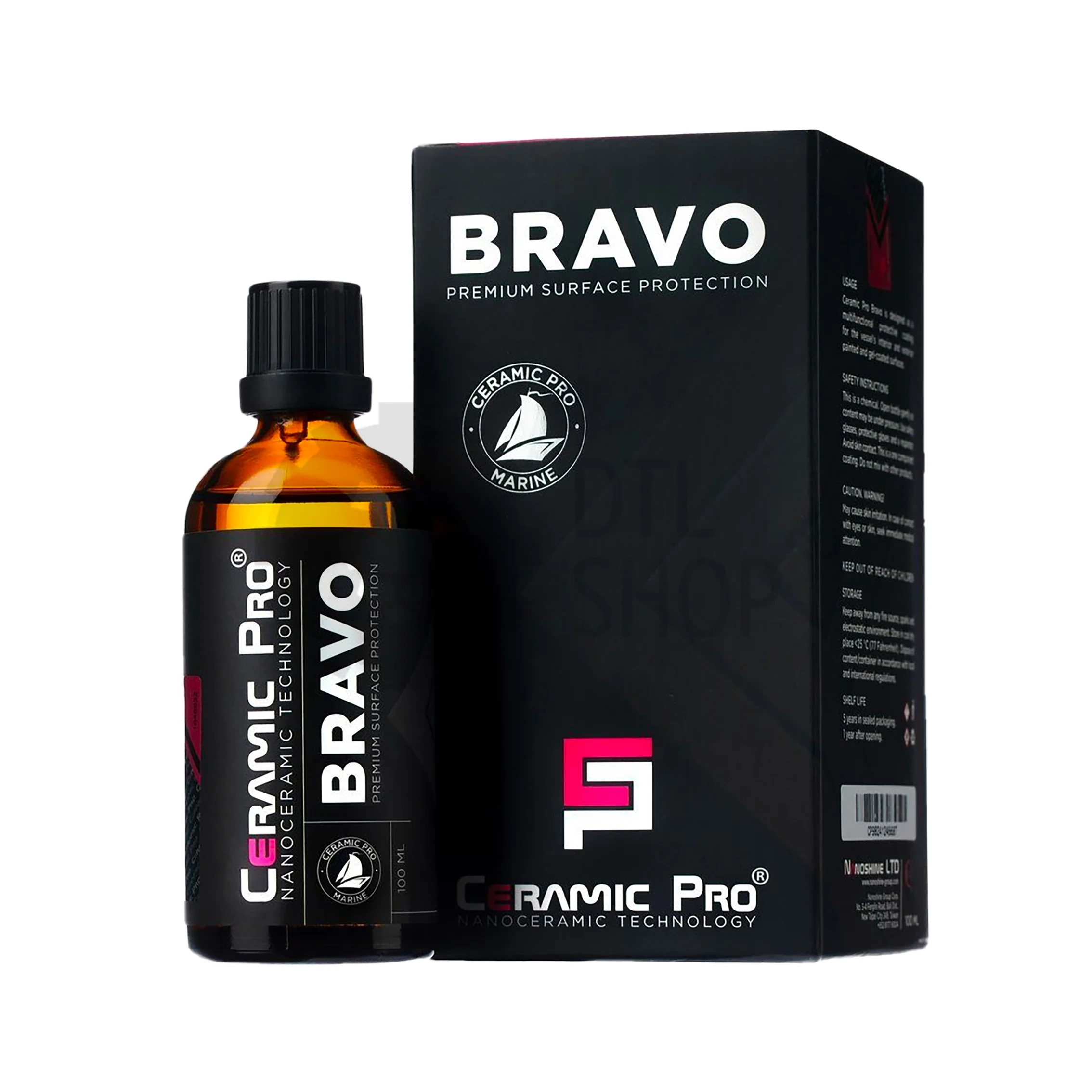 Ceramic Pro Bravo - Защитное покрытие для яхт, 100 мл - 2