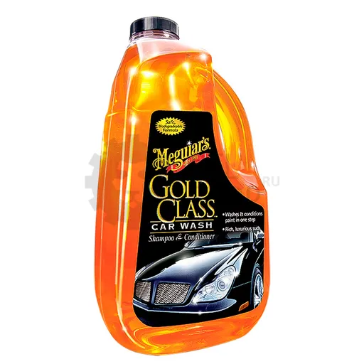 Meguiar's Gold Class Car Wash Shampoo & Conditioner - Автомобильный шампунь-кондиционер, 1.89 л - 1