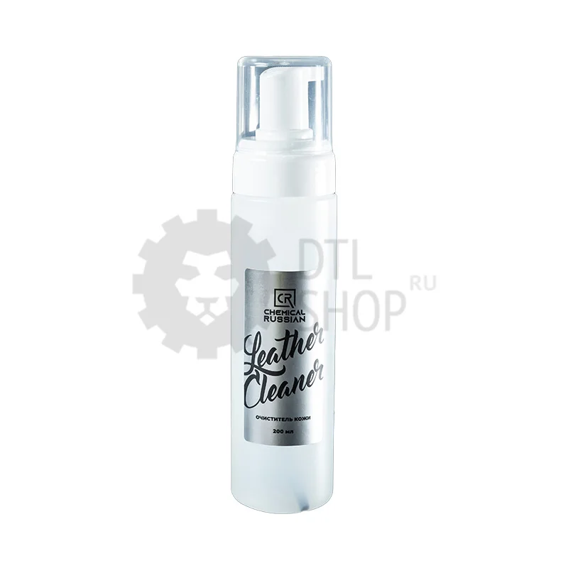 Chemical Russian Leather Cleaner - деликатный очиститель кожи в пенообразователе, 200 мл - 2