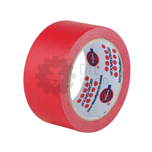 EUROCEL Водостойкая маскирующая лента 30 мм, красная - 1