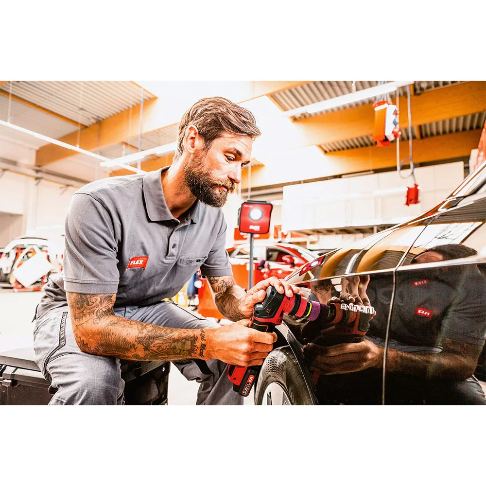 FLEX PXE 80 10.8-EC/2.5 Set - Аккумуляторная полировальная машинка для небольших поверхностей - 3