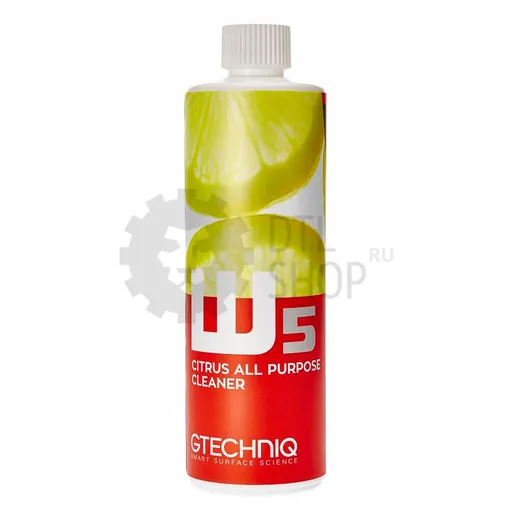 Gtechniq W5 Citrus All Purpose Cleaner - Цитрусовый универсальный очиститель, 500 мл - 1