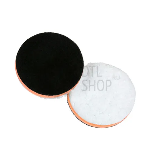 Lake Country Heavy duty orbital cutting fiber pad - Полировальный диск микрофибровый средне-режущий, 76/90 мм - 1