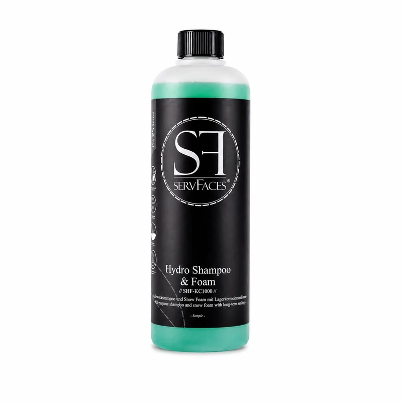servFaces Hydro Shampoo & Foam - ручной шампунь с гидрофобным эффектом, 1 л - 1