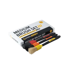 AuTech Medium Brush Set - Набор из трех кистей средней жёсткости