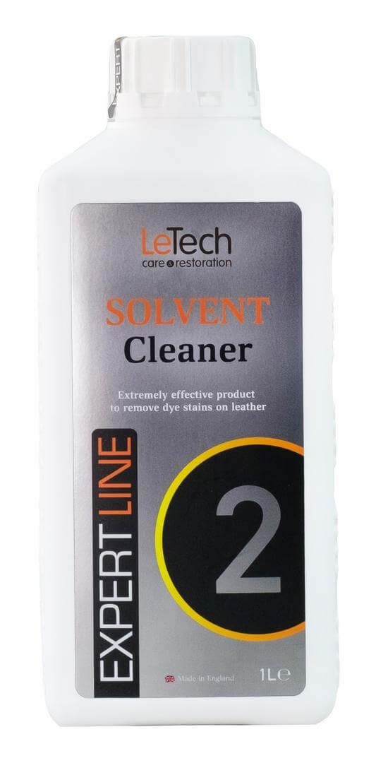 LeTech Leather Solvent Cleaner - средство для подготовки кожи к покраске, 1 л - 2