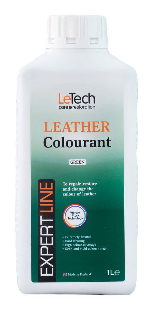 LeTech Leather Colourant Green - краска для кожи, зеленый, 200 мл - 3