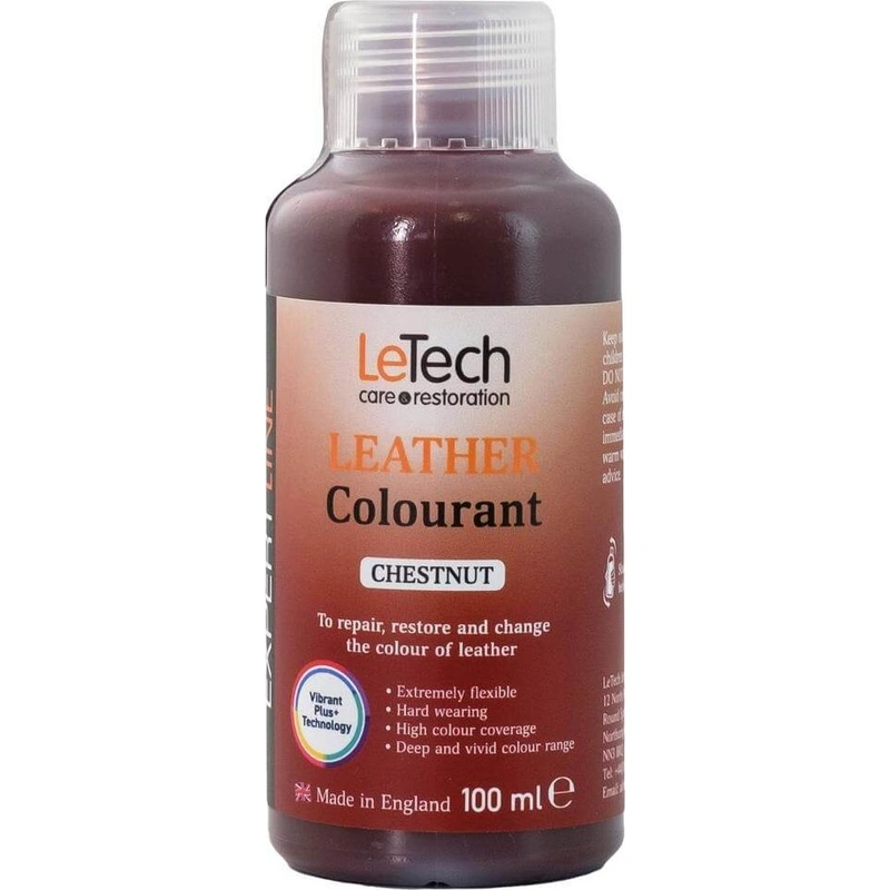 LeTech Leather Colourant Maroon - краска для кожи, темно-бордовый, 100 мл - 1