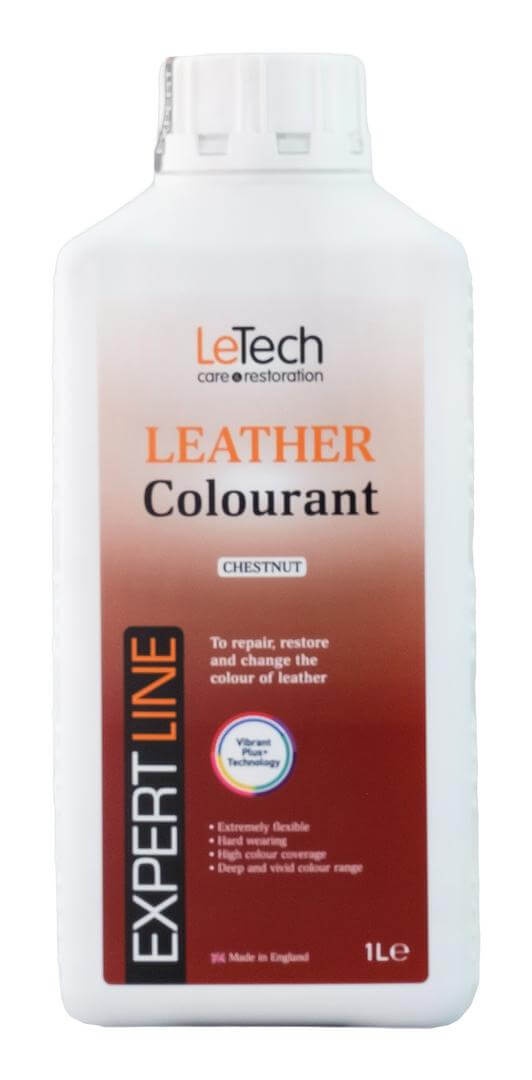 LeTech Leather Colourant Chestnut - краска для кожи, каштановый, 100 мл - 2