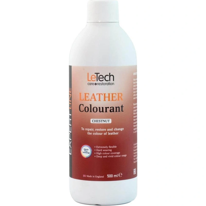 LeTech Leather Colourant Chestnut - краска для кожи, каштановый, 100 мл - 1