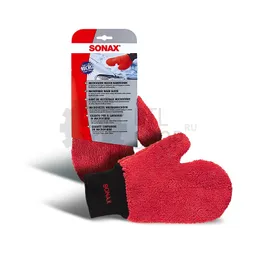 Sonax Microfiber Wash Mitt - Рукавица из микрофибры для мойки авто