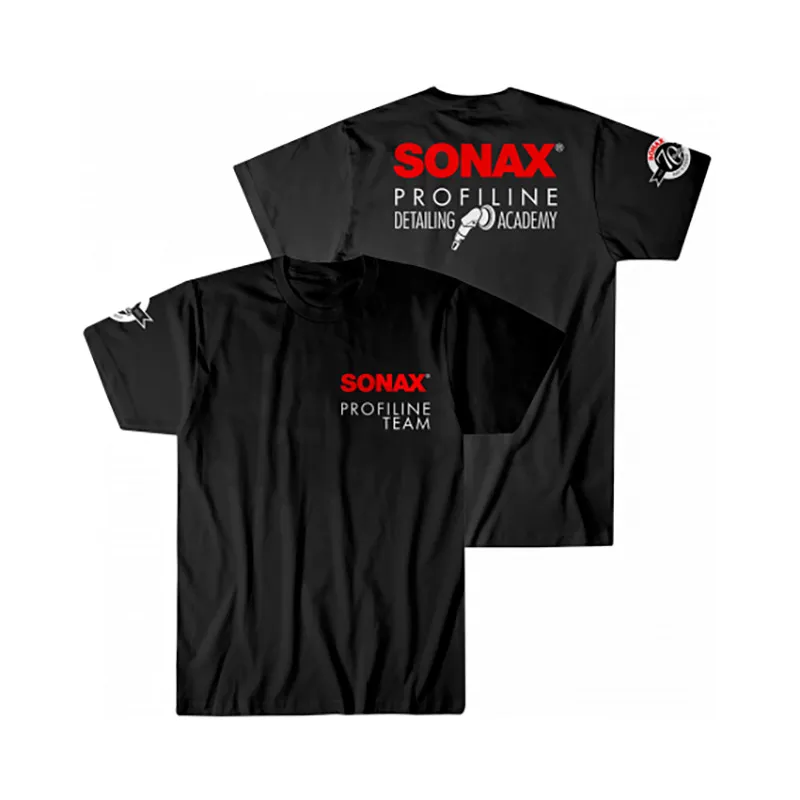 Sonax PROFILINE DETAILING ACADEMY - Футболка черная, размер L, SX BLACKL - 1