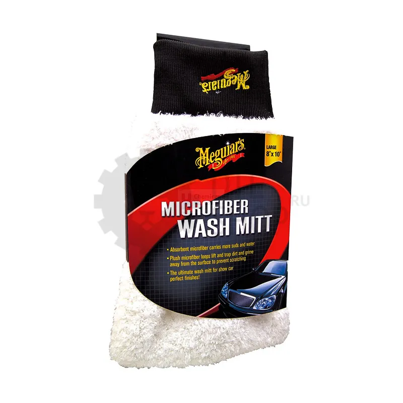 Meguiar's Ultimate Wash Mitt - Микрофибровая варежка для мытья автомобиля - 1