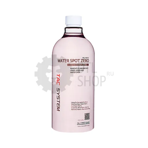 TACSYSTEM WATER SPOT ZERO - Очиститель кальциевых пятен от воды, 1 л - 1