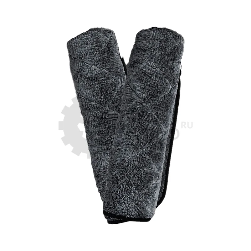 Adam's Polishes Jumbo Plush Drying Towel - Полотенце для сушки авто, серое, 1500 гр/м, 72х80 см - 2