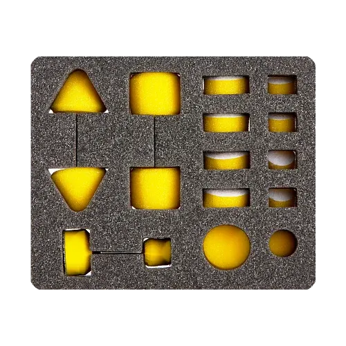 HANKO Набор поролоновых насадок для детейлинга - 1